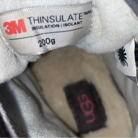 GUC girls UGG Turlock weather boots size 4 - Picture 5 of 9